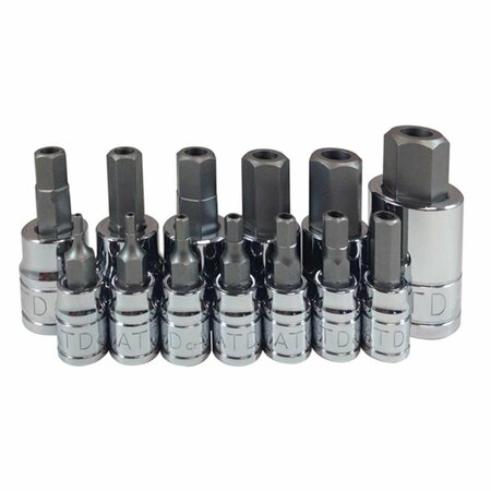 ATD TOOLS 9 mm Tamperproof Metric Hex Bit Socket Set ATD-13818